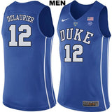Javin DeLaurier #12 Duke Blue Devils Stitched Youth College Basketball Jersey