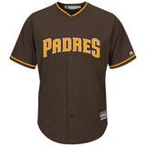 Manny Machado #13 San Diego Padres Youth Brown Official Cool Base Player Jersey