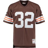 Jim Brown #32 Cleveland Browns Brown 1963 Retired Player Replica Jersey