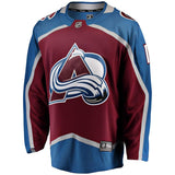 Semyon Varlamov #1 Colorado Avalanche Burgundy Breakaway Player Jersey