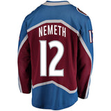 Patrik Nemeth #12 Colorado Avalanche Burgundy Breakaway Player Jersey