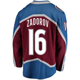 Nikita Zadorov #16 Colorado Avalanche Burgundy Breakaway Player Jersey