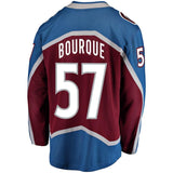 Gabriel Bourque #57 Colorado Avalanche Burgundy Breakaway Player Jersey