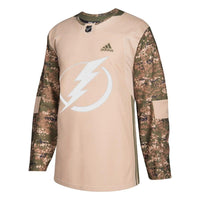 Tampa Bay Lightning Camo Veterans Day Practice Jersey