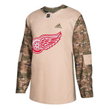 Detroit Red Wings Camo Veterans Day Practice Jersey