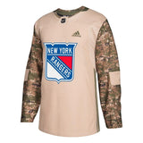 New York Rangers Camo Veterans Day Practice Jersey