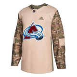 Colorado Avalanche Camo Veterans Day Practice Jersey