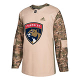 Florida Panthers Camo Veterans Day Practice Jersey
