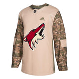 Arizona Coyotes Camo Veterans Day Practice Jersey