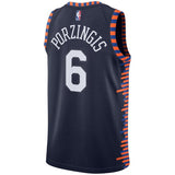 Kristaps Porzingis #6 New York Knicks 2018/19 Mens Swingman Jersey