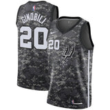 Manu Ginobili #20 San Antonio Spurs 2018/19 Mens Swingman Jersey