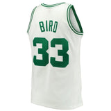 Larry Bird #33 Boston Celtics 1985-86 Hardwood Classics Mens Swingman Jersey