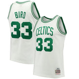 Larry Bird #33 Boston Celtics 1985-86 Hardwood Classics Mens Swingman Jersey