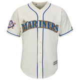 Seattle Mariners #42 Cream 2018 Jackie Robinson Day Official Cool Base Jersey