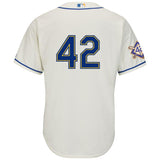 Seattle Mariners #42 Cream 2018 Jackie Robinson Day Official Cool Base Jersey