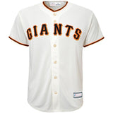 Evan Longoria #10 San Francisco Giants Youth Cream Home Cool Base Replica Player Jersey