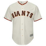 Brandon Belt San #9 Francisco Giants Cream Cool Base Alternate Player Jersey
