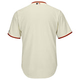 San Francisco Giants Youth Cream Official Cool Base Jersey