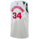 Giannis Antetokounmpo #34 Milwaukee Bucks 2018/19 Mens Swingman Jersey