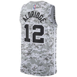 LaMarcus Aldridge #12 San Antonio Spurs 2018/19 Mens Swingman Jersey