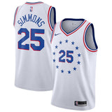Ben Simmons #25 Philadelphia 76ers 2018/19 Mens Swingman Jersey