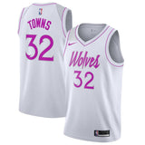 Karl-Anthony #32 Towns Minnesota Timberwolves 2018/19 Mens Swingman Jersey