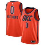 Russell Westbrook #0 Oklahoma City Thunder 2018/19 Mens Swingman Jersey
