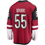 Jason Demers #55 Arizona Coyotes Garnet Breakaway Player Jersey