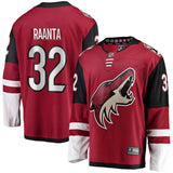 Antti Raanta #32 Arizona Coyotes Garnet Breakaway Player Jersey