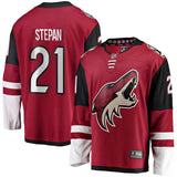 Derek Stepan #21 Arizona Coyotes Garnet Breakaway Player Jersey