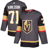 William Karlsson #71 Vegas Golden Knights Gray Player Jersey