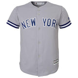 Giancarlo Stanton #27 New York Yankees Youth Gray Road Official Team Cool Base Player Jersey
