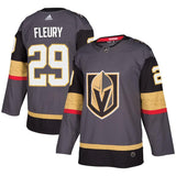Marc-Andre Fleury #29 Vegas Golden Knights Gray Player Jersey
