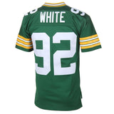 Reggie White #92 Green Bay Packers Green 1996 Retired Player Vintage Replica Jersey