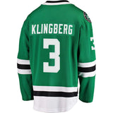 John Klingberg #3 Dallas Stars Kelly Green Breakaway Jersey