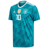 Mesut Özil #10 Germany National Team Green 2018 Away Replica Player Jersey