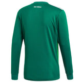 Mexico National Team Green 2018 Home Replica Blank Long Sleeve Jersey