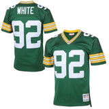 Reggie White #92 Green Bay Packers Green 1996 Retired Player Vintage Replica Jersey