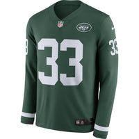 Jamal Adams New York Jets Green Therma Long Sleeve Jersey