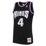 Chris Webber #4 Sacramento Kings Black 2000-01 Hardwood Classics Mens Swingman Jersey
