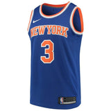 Tim Hardaway Jr #3 New York Knicks Royal Replica Mens Swingman Jersey - Icon Edition