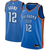 Steven Adams #12 Oklahoma City Thunder Blue Mens Swingman Jersey - Icon Edition
