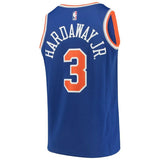 Tim Hardaway Jr #3 New York Knicks Royal Replica Mens Swingman Jersey - Icon Edition