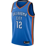 Steven Adams #12 Oklahoma City Thunder Blue Mens Swingman Jersey - Icon Edition