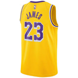 LeBron James #23 Los Angeles Lakers 2018/19 Mens Swingman Jersey