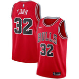 Kris Dunn #32 Chicago Bulls Red Mens Swingman Jersey - Icon Edition