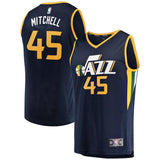 Donovan Mitchell #45 Utah Jazz Green 2018/19 Mens Swingman Jersey