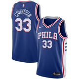Robert Covington #33 Philadelphia 76ers Royal Replica Mens Swingman Jersey - Icon Edition