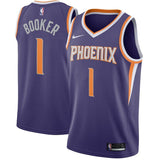 Devin Booker #1 Phoenix Suns 2018/19 Mens Swingman Jersey