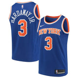 Tim Hardaway Jr #3 New York Knicks Royal Replica Mens Swingman Jersey - Icon Edition